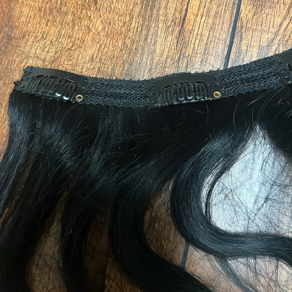 Black clips Hair Extensions